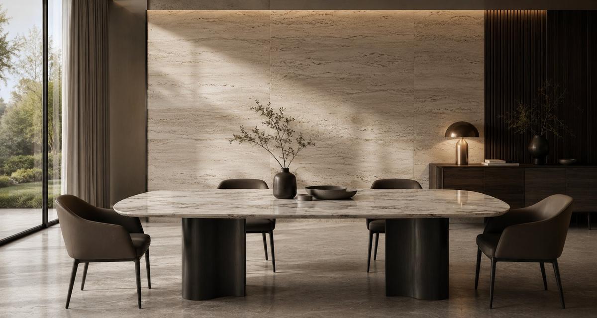 Luxury marble interior