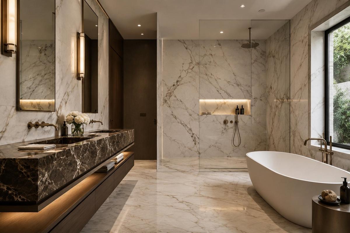 Natural Marble Bathroom